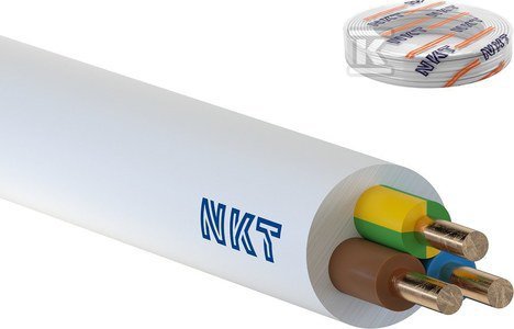 YDY-ŻO 3X2,5 750V PRZEWÓD NKT (100m)