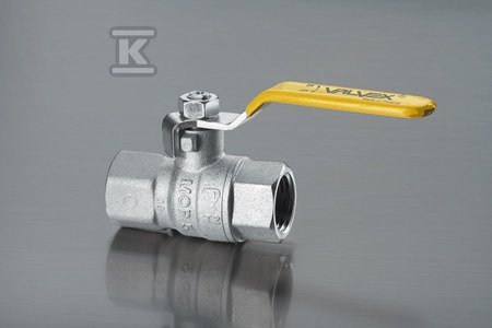 ZAWÓR KULOWY GAZOWY 1/2&quot; NIKL. (SZT)