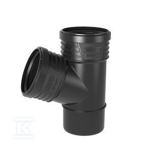 TR.PP-HT SITECH+ 75X50/67.5 SANIT.CZARNY (SZT)