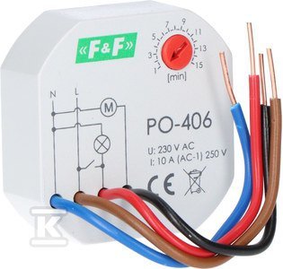 PO-406-PRZ.CZAS230V 10A FI60 (SZT)