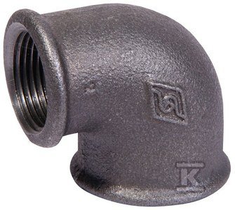 KOLANO REDUK A1 NR6 1X1/2 CZARNE (SZT)
