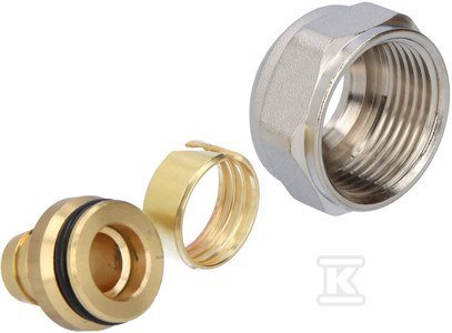 ŚRUBUNEK PRZYŁĄCZNY 16X2 G3/4&quot; PUSH (SZT)