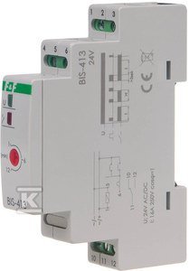 BIS-413-PRZEK.BISTAB24VAC/DC,16A,TH35 (SZT)