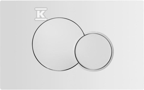 ECLIPSE 2 PRZYCISK SPŁUKUJĄCY BIAŁY (SZT)