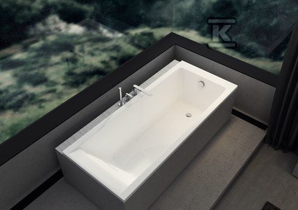 WANNA PROSTOKĄT 160X70X40,5CM NOGI W KP (SZT)