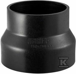 REDUKCJA PEHD 90X75 SYMETR. (KAN.HDPE) (SZT)