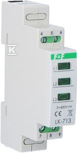 LK-713G LAMP.KONT.ZASIL ZIELONA 3X230V (SZT)