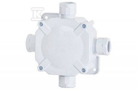 PUSZ.HERMETYK 11P 122X44X105 IP67 SZARA (SZT)