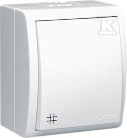 ŁĄCZ.KRZYŻOWY IP54 AQUARIUS BIAŁY (SZT)
