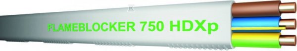 HDXP-ŻO 3X2,5RE 750V DCA PRZ. FLAMEBLOC (m)