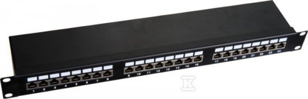 PATCH PANEL 1U/19&quot; STP 24 PORT KAT.6 LSA (SZT)