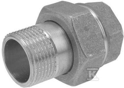 ŚRUBUNEK MOSIĘŻNY 1/2&quot; PROSTY Z ORING (SZT)