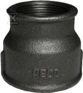MUFA REDUK.CZARNA,GWINT WEW. 2&quot;X6/4&quot; (SZT)