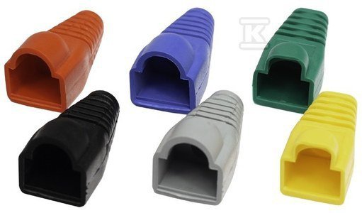 OSŁONKA NA WTYK RJ45 SZARA (SZT)