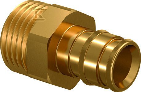 Q&E ZŁĄCZKA Z GWINTEM ZEWN.PL 25-G1&quot;MT (SZT)