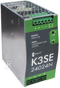 ZASILACZ  K3SE  24024N 3X400/ 24VDC 10A (SZT)
