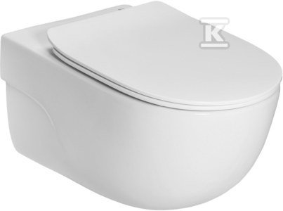 MISKA WC PODWIESZANA RIMLESS Z DESKĄ WO (SZT)