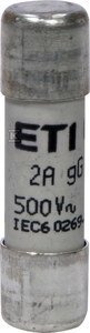 WKŁADKA CH10X38 GG 20A/500V (SZT)