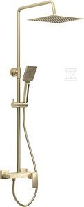 KOLUMNA NATRYSKOWA ARS BRUSHED GOLD (SZT)