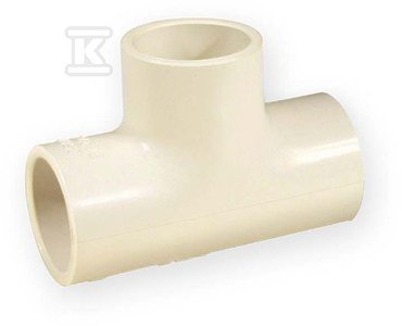 TRÓJNIK RÓWNOPRZELOTOWY KW/KW/KW 1 PVC (SZT)