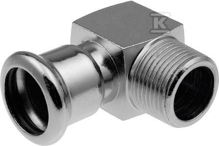 KOLANO 22XR3/4GZ KRÓTKIE STEEL PRESS (SZT)