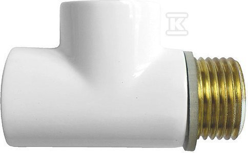 TRÓJNIK 1/2&quot; DO GRZAŁKI BIAŁY (SZT)