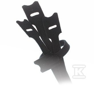 OPASKA RZEPOWA CZARNA 200X13 /OP=5SZT/ (OPK)