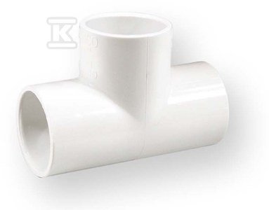 TRÓJNIK RÓWNOPRZELOTOWY KW/KW/KW PVC 2 (SZT)