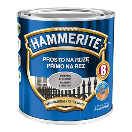 EMALIA HAMMERITE POŁYSK SREBRNY 0,7L (1 SZT)
