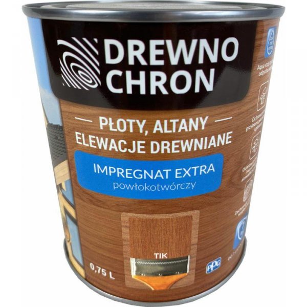 DREWNOCHRON IMPREGNAT POWŁOKOTWÓRCZY TIK 4,5L (1 SZT)