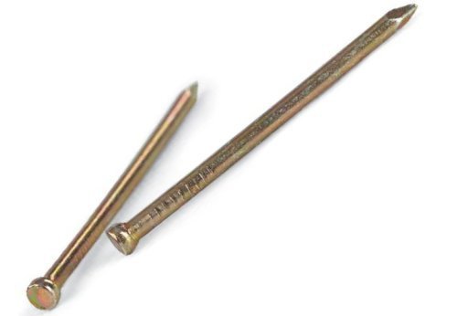 GWOŹDZIE STOLARSKIE ZP 1.4*25MM OCYNKOWANE NA ŻÓŁTO (5 KG)