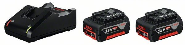 ZESTAW STARTOWY 18V 2*4,0AH + ŁADOWARKA (1 SZT)