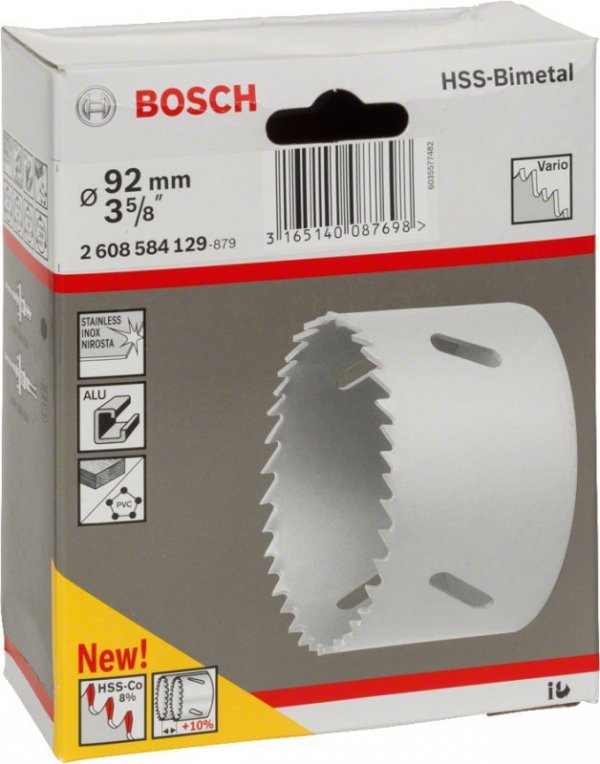 PIŁA OTWORNICA BIMETAL 92MM (1 SZT)