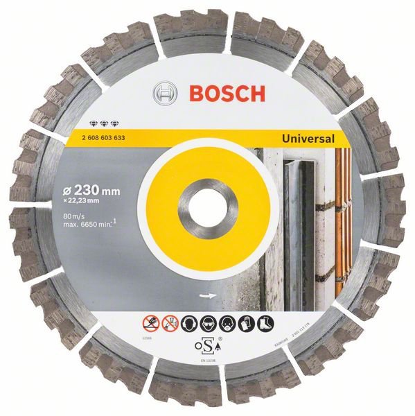 TARCZA DIAMENTOWA BEST FOR UNIVERSAL 230MM (1 SZT)