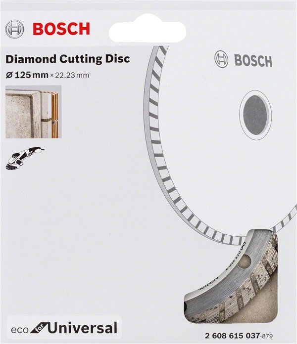 TARCZA DIAMENTOWA BUDOWLANA ECO TURBO 125MM (1 SZT)