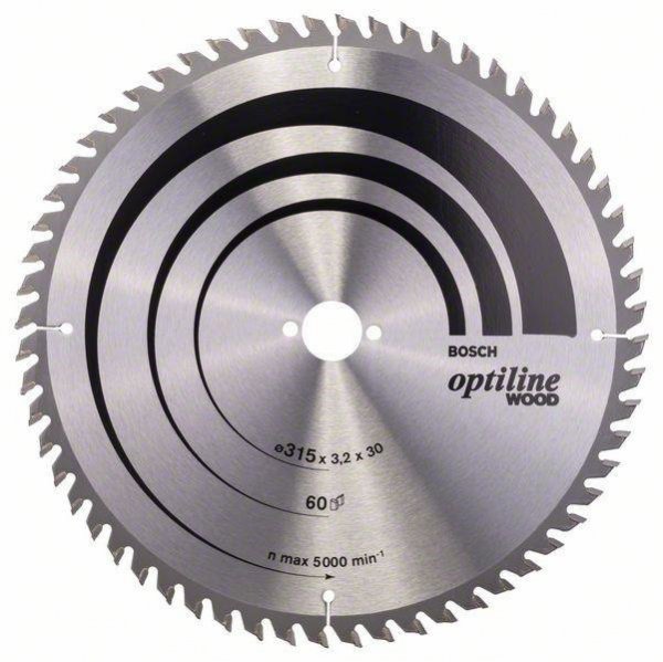 PIŁA TARCZOWA-T OPTILINE WOOD 315*3,2*30/Z60 (1 SZT)