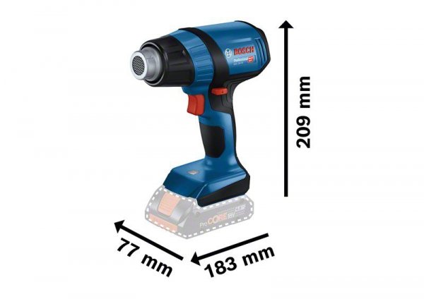 AKUMULATOROWA OPALARKA GHG 18V-50 0*AH (1 SZT)