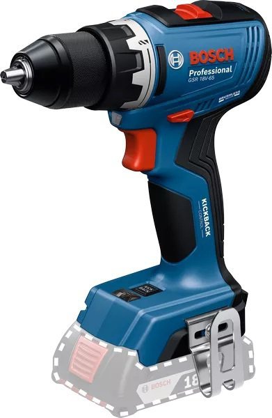 WIERTARKO-WKRĘTARKA AKUMULATOROWA GSR 18V-65 0*AH (1 SZT)