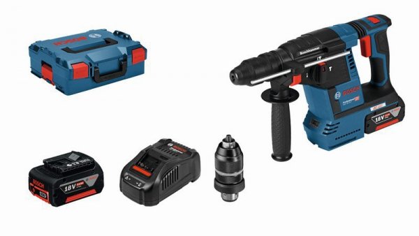 MŁOT UDAROWY OBROTOWY GBH 18V-26 F 2.6J 2*5.0AH L-BOXX (1 SZT)