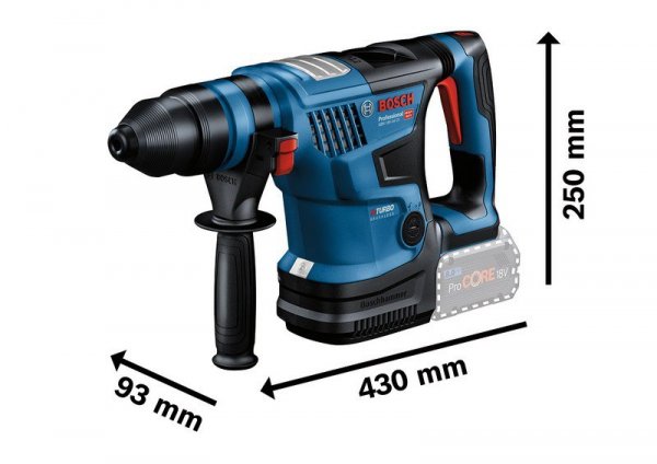 MŁOT UDAROWY OBROTOWY SDS+ GBH 18V-34CF 0*AH (1 SZT)