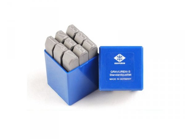 KOMPLET ZNACZNIKÓW CYFRY 8MM (1 KPL)