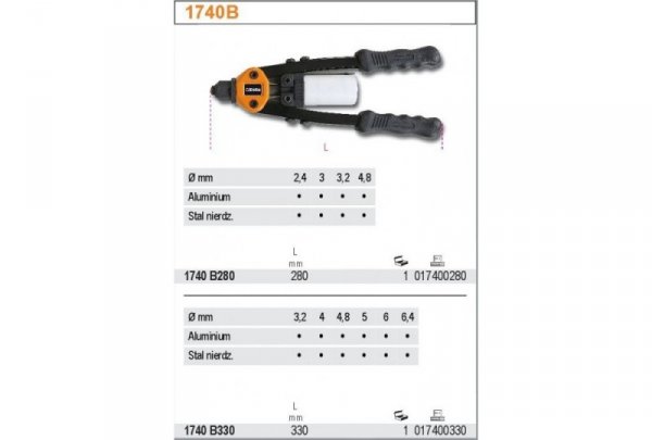 NITOWNICA DŹWIGNIOWA 330MM (1 SZT)
