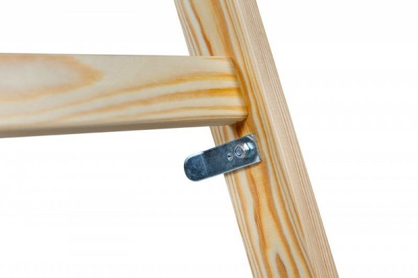 DRABINA DREWNIANA BRAKET STANDARD 2X6 SZCZEBLI 182CM (1 SZT)