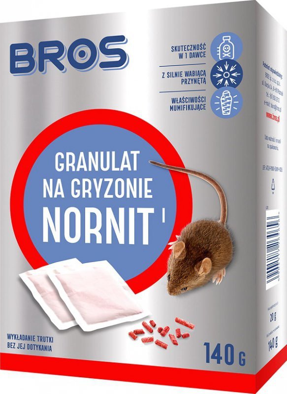 NORNIT GRANULAT NA GRYZONIE 140G (1 SZT)