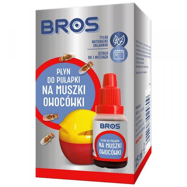 PŁYN DO PUŁAPKI NA MUSZKI OWOCÓWKI 15ML (1 SZT)