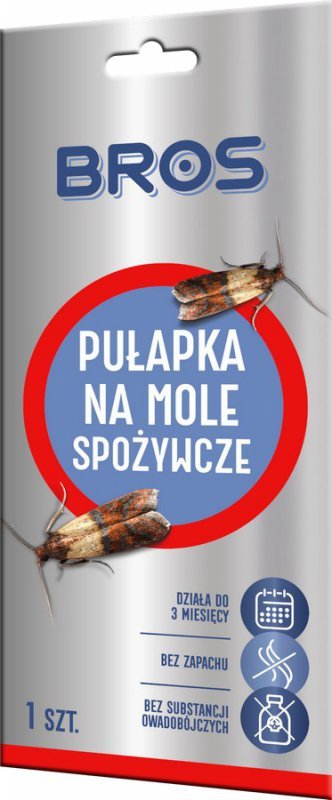 PUŁAPKA FEROMONOWA NA MOLE SPOŻYWCZE 1SZT. (1 SZT)