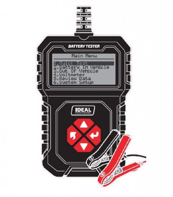 TESTER AKUMULATORÓW 12V BDT107 (1 SZT)