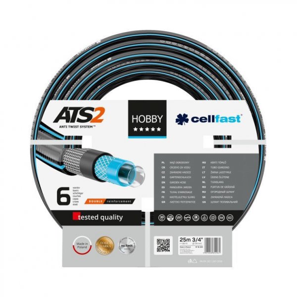 WĄŻ OGRODOWY HOBBY ATS 3/4&#039; 25MB (1 SZT)