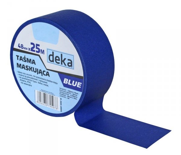 TAŚMA MALARSKA. BLUE 48MM*25M (1 SZT)