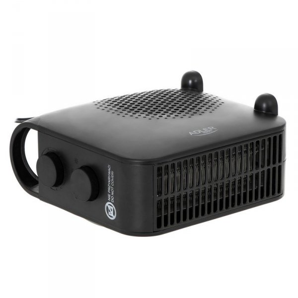 TERMOWENTYLATOR CZARNY 2000W AD 7725B (1 SZT)